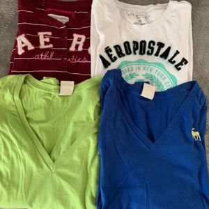 Bundle of Abercrombie shirts! GREAT DEAL!